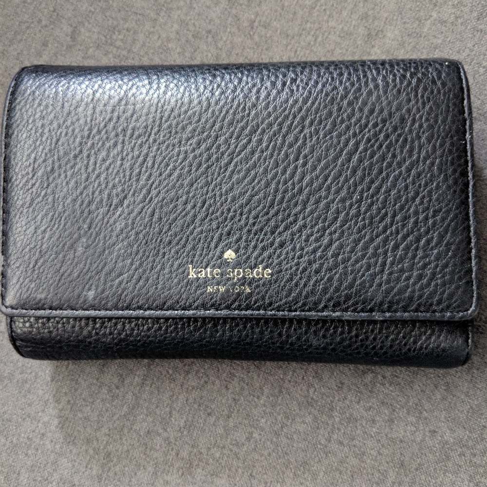 Kate Spade Grey Street Callie Wallet Black
